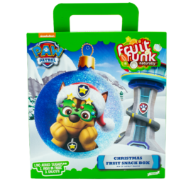 FRUITFUNK Ziemassvētku kaste 100% dabīgas augļu uzkodas, Paw Patrol