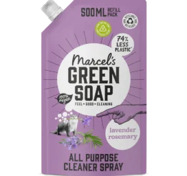 MARCELS GREEN SOAP lavandas un rozmarīna universālais tīrītājs, UZPILDĀMĀ PAKA 500 ml