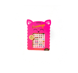 OMY uzlīmes auskari bērniem LILY, 104 gab.