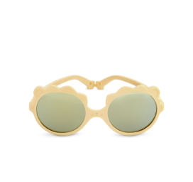 KIETLA bez skrūvēm un 100% nesalaužams rāmis ar augstu UVA un UVB aizsardzību, polarizētās LION saulesbrilles bērniem vecumā no 1 līdz 2 gadiem, krāsa VANILLA CREAM