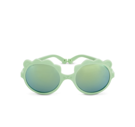 KIETLA brilles bērniem bez skrūvēm un 100% nelūstošs rāmis ar augstu UVA un UVB aizsardzību, polarizētas LION saulesbrilles bērniem vecumā no 0 līdz 1 gadam, krāsa GREEN SALVIA