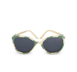 Kietla Buzz izturīgas polarizētās saulesbrilles bērniem vecumā no 4 līdz 6 gadiem ar augstu 3. kategorijas aizsardzību, krāsa SALVIA STRIPE