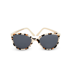 Kietla Buzz izturīgas polarizētās saulesbrilles bērniem vecumā no 4 līdz 6 gadiem ar augstas 3. kategorijas aizsardzību, krāsa CREAM LEOPARD