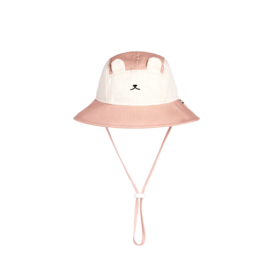 KIETLA Camper cepure UPF50 no organiskās kokvilnas, saules aizsardzības cepure DABĪGI-ROZĀ, vecumam no 2 līdz 6 gadiem
