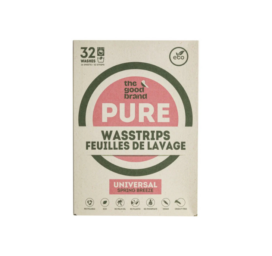 THE GOOD BRAND bioloģiskās sadzīves mazgāšanas strēmeles ar svaigu ziedu aromātu Spring Breeze, 32 gab.