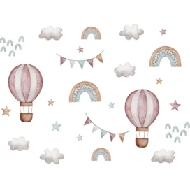 SIPO bērnu istabas sienas uzlīmes, baloni