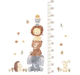SIPO bērnu istabas sienas uzlīmes, Dzīvnieku piramīda