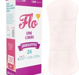 FLO Organiskās bambusa garās ieliktnīši, 24 gab.