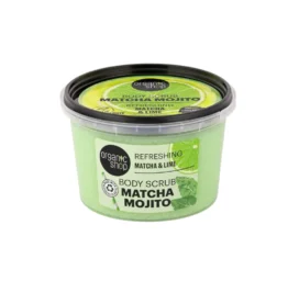 ORGANIC SHOP Organisks matcha un laima ķermeņa skrubis Matcha Mojito, 250ml