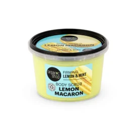 ORGANIC SHOP Citroneļļas ķermeņa skrubis Lemon Macaron, 250ml