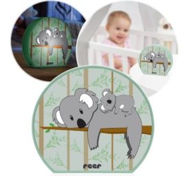REER MyBabyLight nakts lampa ar koalas motīvu