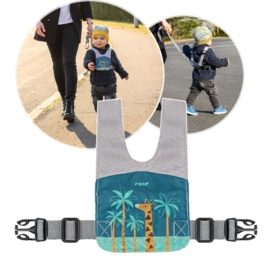 REER TravelKid Go regulējamas bērnu drošības siksnas lieliem pasākumiem un citām cilvēku pilnām vietām