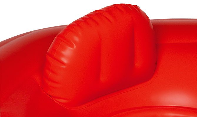 REER myswimbuddy bērnu peldriņķis ar galvas balstu, sieta sēdekli un 4 gaisa kamerām - Image 6