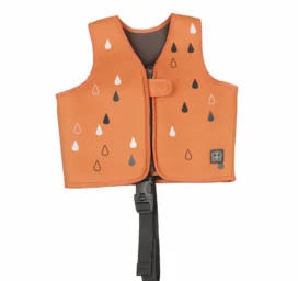 BBLUV Nāj SPF50 bērnu peldvest ar noņemamiem atbalsta spilventiņiem, krāsa Dusk, izmērs VIDĒJŠ, vecumam no 3-6 gadiem