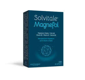 Magnefol magnija uztura bagātinātājs ar folijskābi, 30 kapsulas