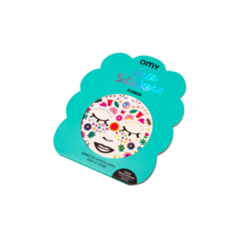 OMY ādai draudzīgas un atkārtoti lietojamas sejas uzlīmes Zieds, 85 gab.