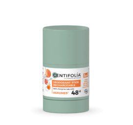 CENTIFOLIA dabīgs pēc sastāva magnija citrusaugu dezodorants bez sodas, uzpildāms, 50g
