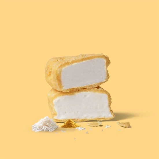 THE MALLOWS organiskās zefīri ar mango, kokosriekstu un balto šokolādi, 90g - Image 2