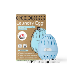 ECOEGG veļas ola + FRESH LINEN granulas, 70 mazgāšanas reizēm