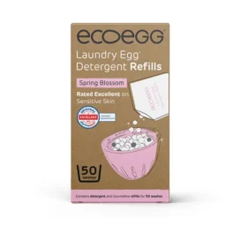 ECOEGG veļas uzpildes granulas PAPILDINĀJUMA PAKA 50 mazgāšanas reizes, PAVASARA ZIEDU AROMĀTS