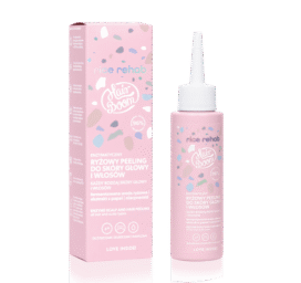 BIELENDA HairBoom Rice Rehab dabīgs enzīmu rīsu skrubis galvas ādai, 100 ml