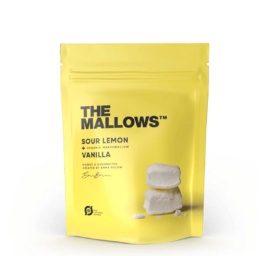 THE MALLOWS zefīri Skābo citronu un vaniļas, 80g