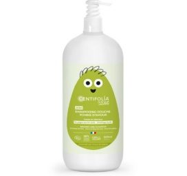 CENTIFOLIA KIDS organiskā 2in1 mitrinoša dušas želeja un šampūns ar alveju ābola aromātu, 500ml