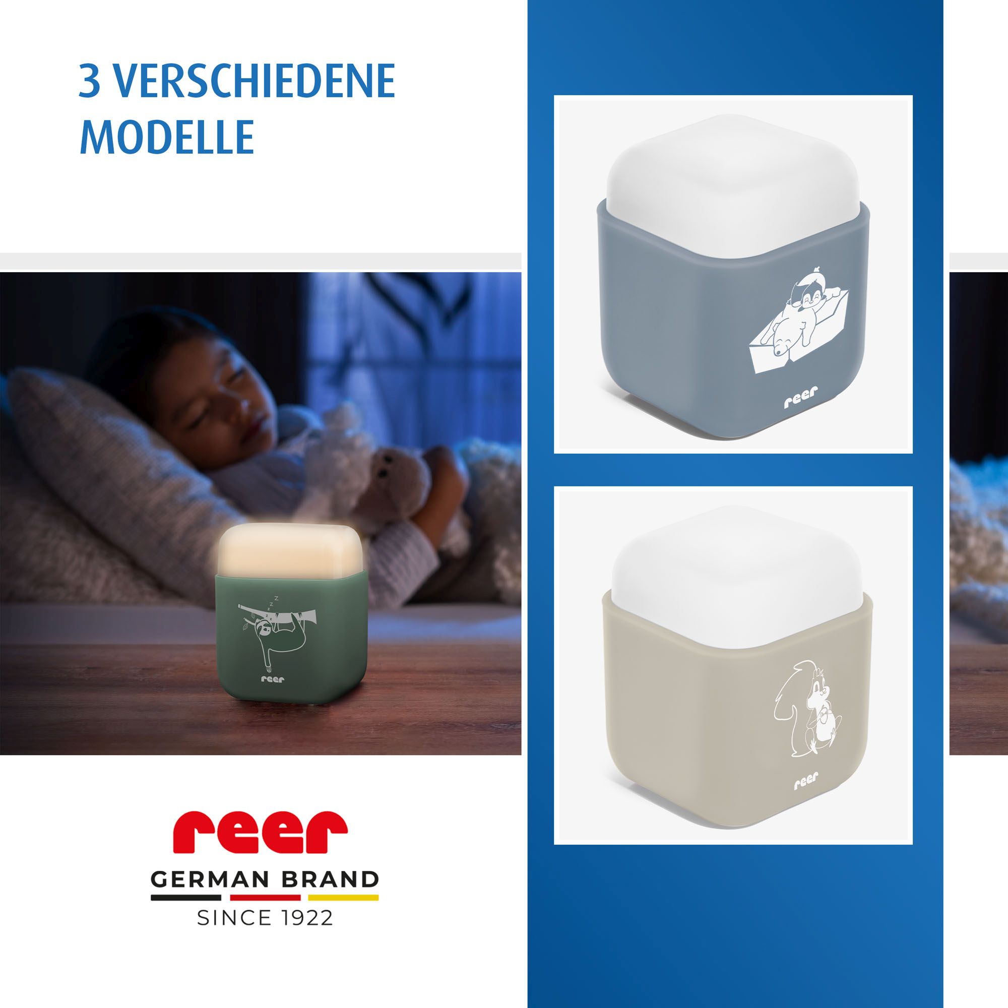 REER 2in1 SleepLight pārnēsājama nakts lampa, eikalipts - Image 7