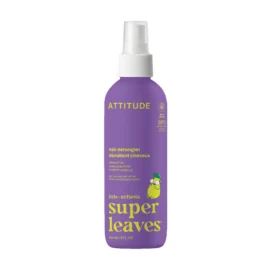 ATTITUDE Super Leaves bumbieru aromaatu bērnu matu izšķetinātājs, 240 ml