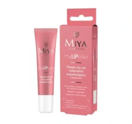 MIYA myLIPElixir Dabisks atjaunojošs un lūpas palielinošs lūpu eļļa Rose, 5 ml