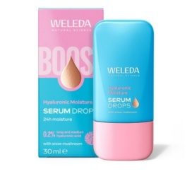 WELEDA mitrinošas seruma pilieni ar hialuronskābi un sniega sēnēm, 30ml