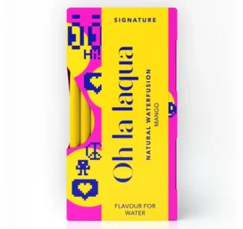 OH LA LAQUA ūdens esence bez cukura un saldinātājiem ar mango garšu, 10 gab.