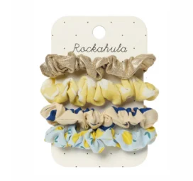 ROCKAHULA Kids Lemon Drop matu gumijas "scrunchie", 4 gab.