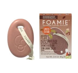 FOAMIE plastmasas brīvs nomierinošs un barojošs ķermeņa ziepes Chai mocha mousse, 80g