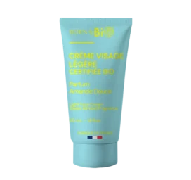 BORN TO BIO mitrinošs un nomierinošs sejas krēms ar mandeļu pienu un argāna ekstraktu, 50 ml