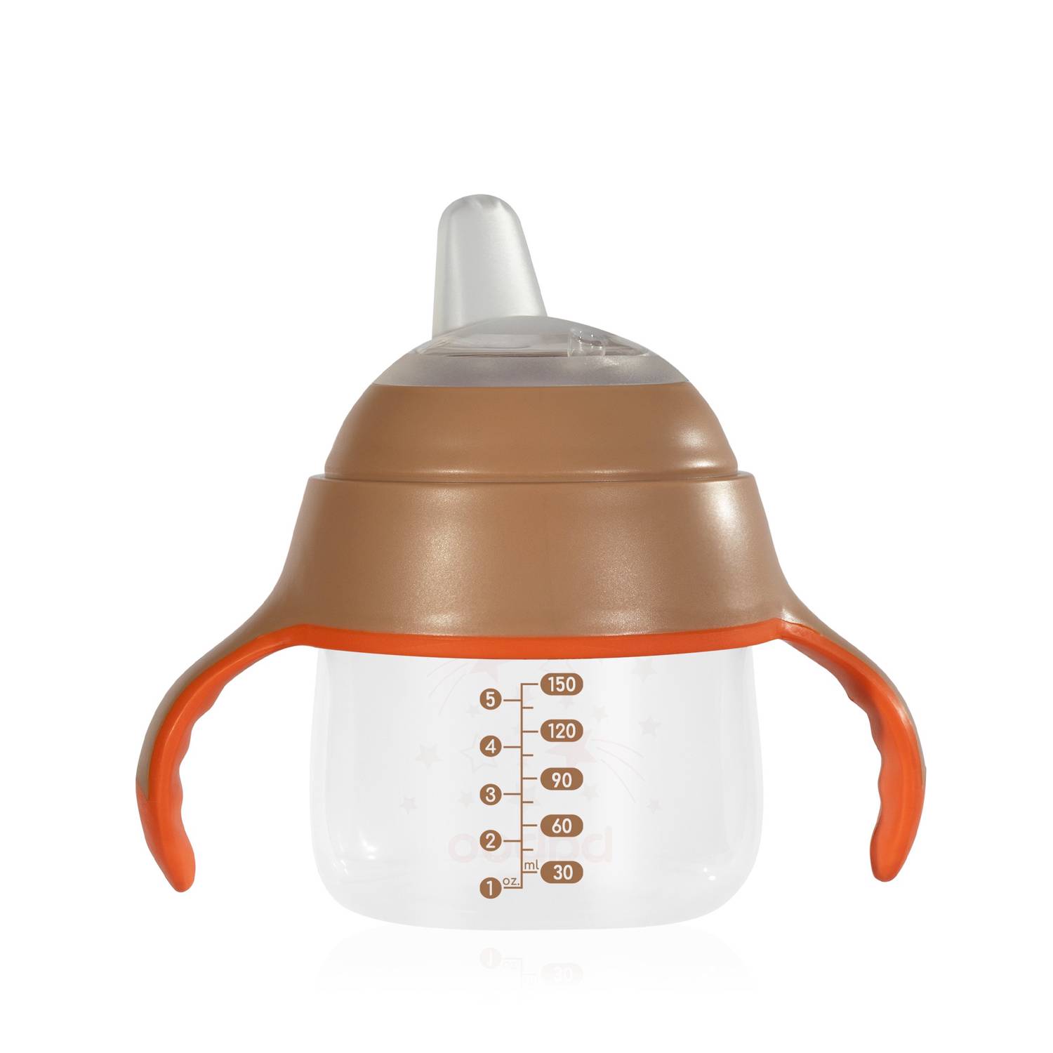 BABOO krūzīte ar silikona snīpīti Au Naturale, no 6 mēnešiem, 150 ml - Image 2