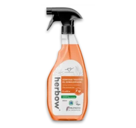 HERBOW probiotiskais virtuves tīrīšanas un attaukošanas līdzeklis ar apelsīnu aromātu, 500 ml