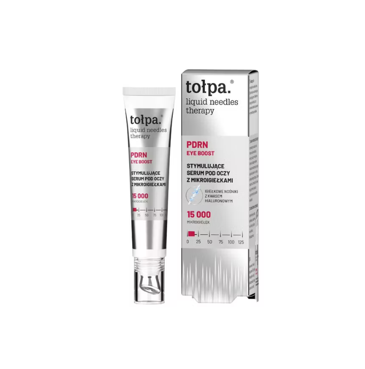 TOLPA Liquid Needle Therapy mikroadatu acu kontūras serums ar PDRN Eye Boost, 15 ml