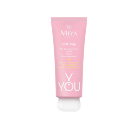 MIYA Y.YOU soft.clay vieglas sejas attīrošās putas ar rozā mālu un hialuronskābi, 100 ml