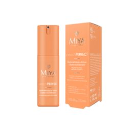 MIYA peachPERFECT mirdzumu veicinošs sejas krēms ar burkānu eļļu un zaļās tējas lapu ūdeni, 50 ml