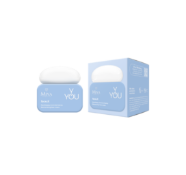 MIYA Y.YOU face.it viegls mitrinošs sejas krēms ar pre- un postbiotiku kompleksu, 50 ml
