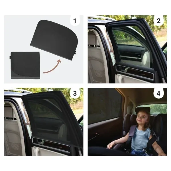 SIPO auto sānu logu saulessargi XL, 2 gab. - Image 4