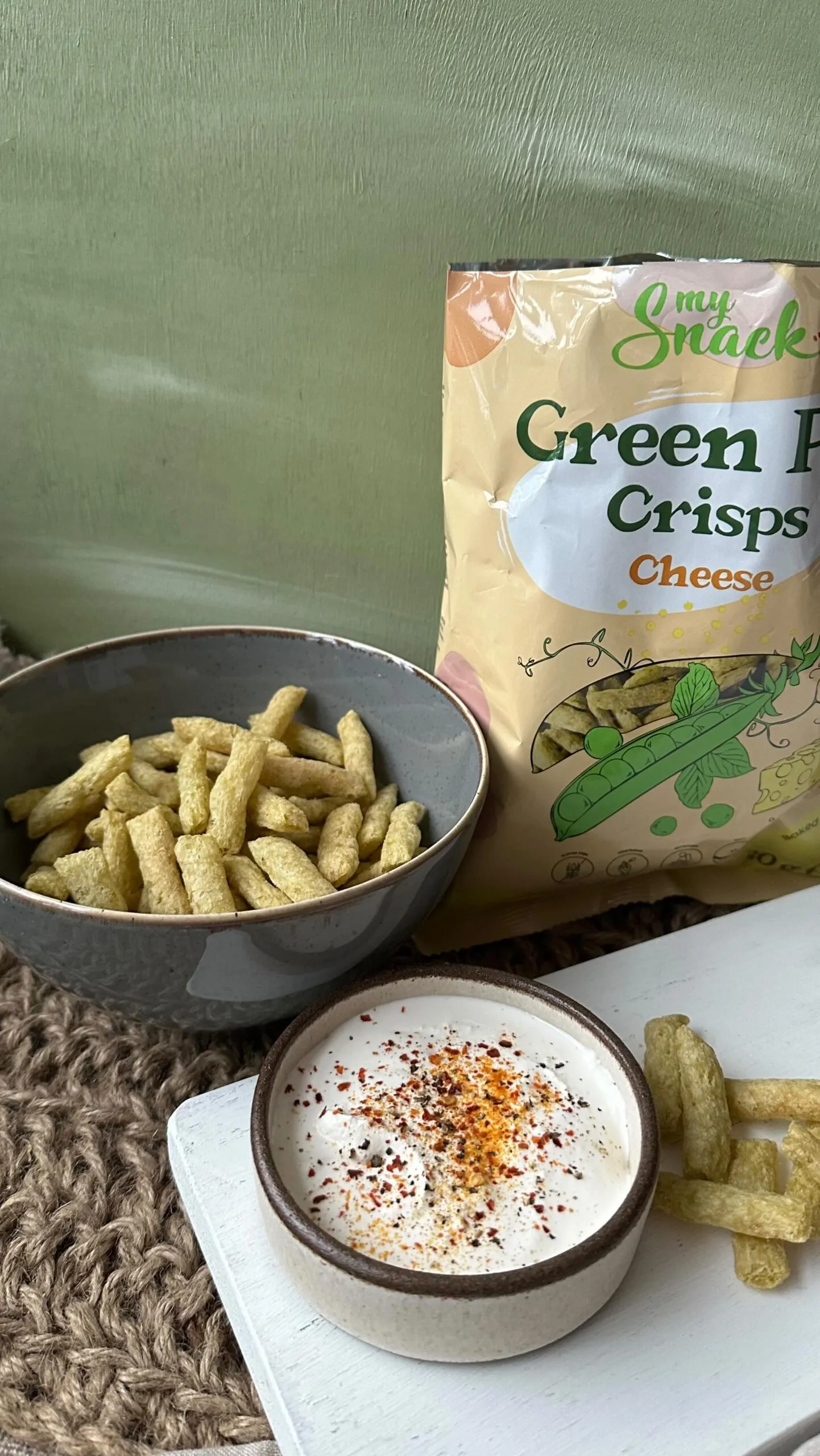 Ellyt kviešu uzkodas ar siera garšu, 80 g - Image 2