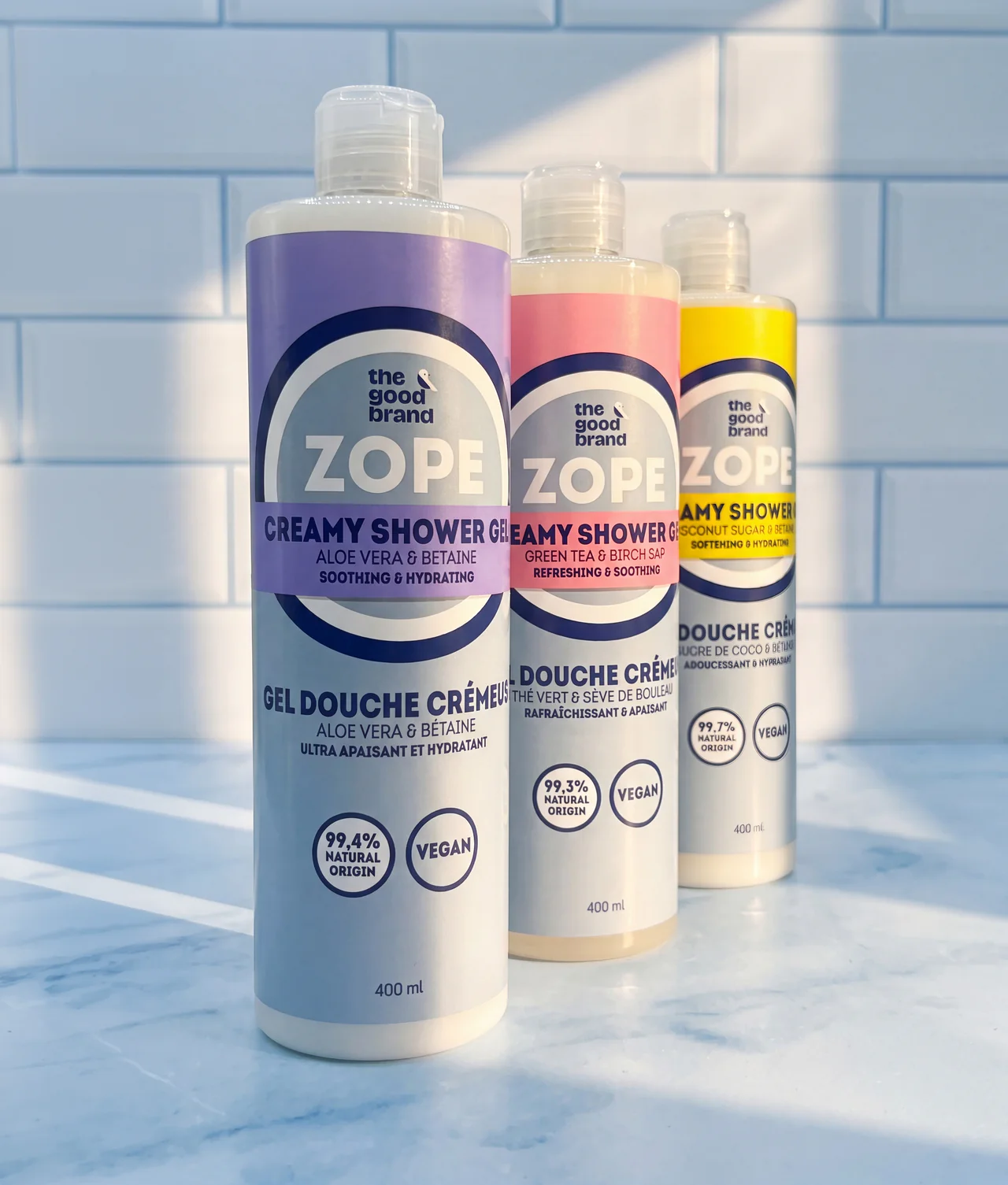 THE GOOD BRAND Zope mitrinoša dušas želeja ar kokosriekstu cukuru un betaīnu, 400 ml - Image 3