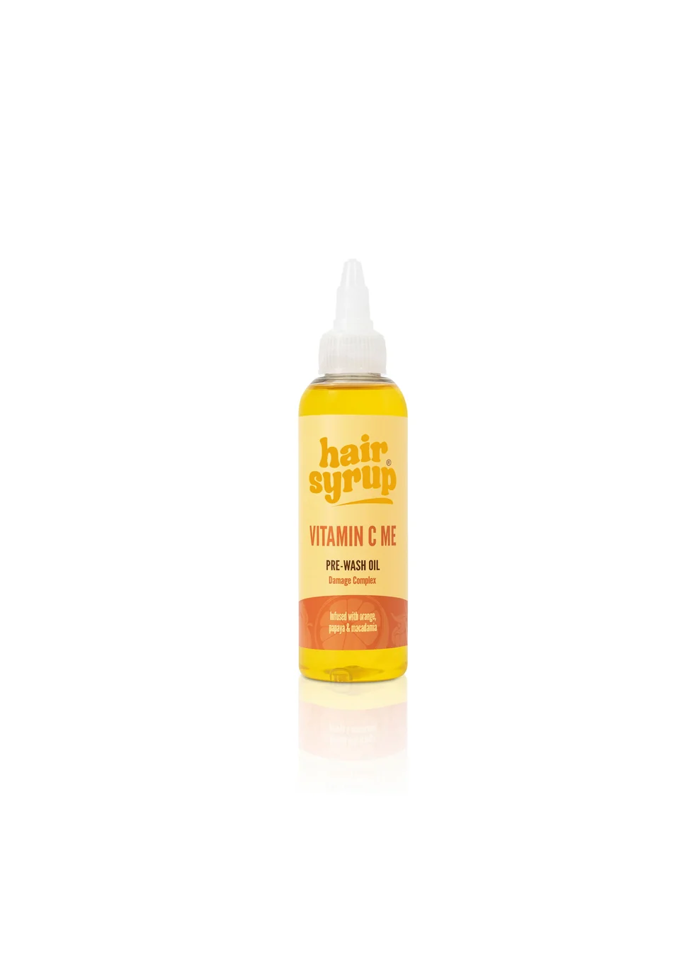 HAIR SYRUP C vitamīna stiprinoša un atjaunojoša matu eļļa bojātiem un trausliem matiem, 100 ml