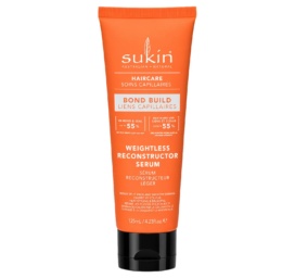 SUKIN Bond Build atjaunojošs serums sausiem un bojātiem matiem, 125 ml