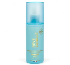 BORN TO BIO Rêve Vanillé ķermeņa un matu sprejs ar rozes, rabarberu un vaniļas aromātu, 150 g