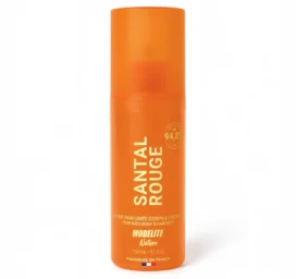 BORN TO BIO Santal Rouge ķermeņa un matu sprejs ar jasmīna, mandarīna un sandalkoka aromātu, 150 g