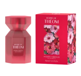HOUSE OF THEOM Hidden Hibiscus parfimērijas ūdens ar upeņu, hibiska un vaniļas notīm, 75 ml