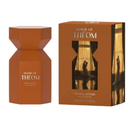 HOUSE OF THEOM Royal Affair parfimērijas ūdens ar bergamotes, karameles un ciedrkoka notīm, 75 ml